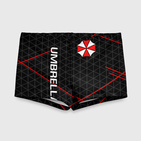 Детские купальные плавки 3D с принтом UMBRELLA CORP в Ухте, Полиэстер 85%, Спандекс 15% | Слитный крой, подклад по переду изделия, узкие бретели | ada wong | biohazard | leon | nemesis | project resistance | raccoon city | re | re3 | resident evil | resident evil 3 | rpd | stars | umbrella | ада вонг | амбрелла | немезис | ужасы
