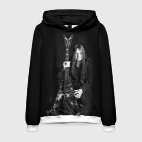 Мужская толстовка 3D с принтом Arch Enemy 55 в Ухте, 100% полиэстер | двухслойный капюшон со шнурком для регулировки, мягкие манжеты на рукавах и по низу толстовки, спереди карман-кенгуру с мягким внутренним слоем. | Тематика изображения на принте: arch enemy | арч | енеми | енэми | энеми | энэми