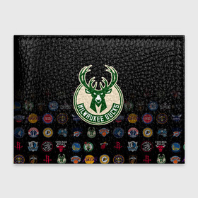 Обложка для студенческого билета с принтом Milwaukee Bucks (3) в Ухте, натуральная кожа | Размер: 11*8 см; Печать на всей внешней стороне | ball | basketball | milwaukee bucks | sport | streetball | баскетбол | милуоки бакс | мяч | нба | спорт | стритбол