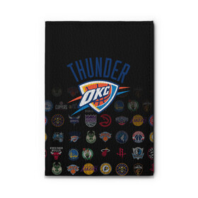 Обложка для автодокументов с принтом Oklahoma City Thunder (2) в Ухте, натуральная кожа |  размер 19,9*13 см; внутри 4 больших “конверта” для документов и один маленький отдел — туда идеально встанут права | ball | basketball | sport | streetball | thunder | баскетбол | мяч | нба | спорт | стритбол | тандер
