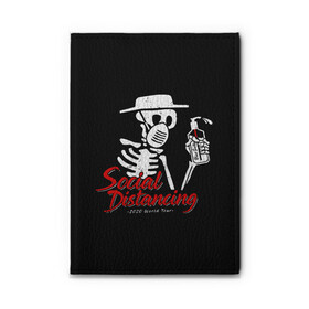 Обложка для автодокументов с принтом SOCIAL DISTANCING в Ухте, натуральная кожа |  размер 19,9*13 см; внутри 4 больших “конверта” для документов и один маленький отдел — туда идеально встанут права | 2019 | biohazard | china | coronavirus | covid 19 | inc | medicine | ncov | ncov19 | ncov2019 | plague | survivor | virus | warning | вирус | китай | коронавирус | медик | медицина
