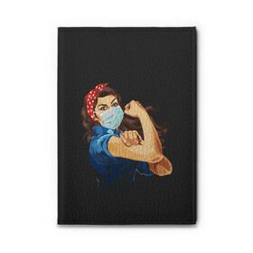 Обложка для автодокументов с принтом We Can Do It! в Ухте, натуральная кожа |  размер 19,9*13 см; внутри 4 больших “конверта” для документов и один маленький отдел — туда идеально встанут права | 2019 | biohazard | china | coronavirus | covid 19 | inc | medicine | ncov | ncov19 | ncov2019 | plague | survivor | virus | warning | вирус | китай | коронавирус | медик | медицина