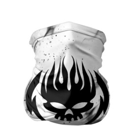 Бандана-труба 3D с принтом THE OFFSPRING в Ухте, 100% полиэстер, ткань с особыми свойствами — Activecool | плотность 150‒180 г/м2; хорошо тянется, но сохраняет форму | america | offspring | the offspring | usa | америка | атом уиллард | грег к | декстер холланд | джеймс лилья | нудлс | огонь | офспринг | оффспринг | пит парада | пламя | рон уэлти | сша | череп