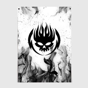 Постер с принтом THE OFFSPRING в Ухте, 100% бумага
 | бумага, плотность 150 мг. Матовая, но за счет высокого коэффициента гладкости имеет небольшой блеск и дает на свету блики, но в отличии от глянцевой бумаги не покрыта лаком | america | offspring | the offspring | usa | америка | атом уиллард | грег к | декстер холланд | джеймс лилья | нудлс | огонь | офспринг | оффспринг | пит парада | пламя | рон уэлти | сша | череп