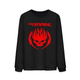Мужской свитшот хлопок с принтом THE OFFSPRING в Ухте, 100% хлопок |  | america | offspring | the offspring | usa | америка | атом уиллард | грег к | декстер холланд | джеймс лилья | нудлс | огонь | офспринг | оффспринг | пит парада | пламя | рон уэлти | сша | череп