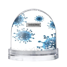 Снежный шар с принтом CORONAVIRUS в Ухте, Пластик | Изображение внутри шара печатается на глянцевой фотобумаге с двух сторон | covid 19 | molecule | абстракция | клетки | коронавирус | медицина | микробы | молекулы | наука | нейрон | нейроны | текстура | текстуры | формула