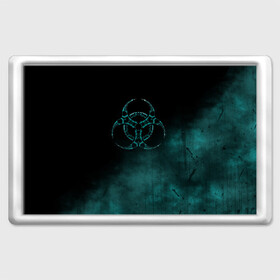 Магнит 45*70 с принтом Biohazard в Ухте, Пластик | Размер: 78*52 мм; Размер печати: 70*45 | biohazard | capcomumbrella | resident evil | амбрелла | биохазард | вирус | заражение | игра | коронавирус | обитель зла | пандемия | эпидемия