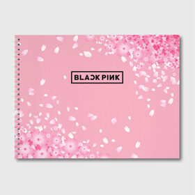 Альбом для рисования с принтом BLACKPINK в Ухте, 100% бумага
 | матовая бумага, плотность 200 мг. | Тематика изображения на принте: black  pink | blackpink | jennie | jisoo | k pop | lalisa | группа | к поп | корейская группа | розовый | черный