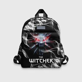 Детский рюкзак 3D с принтом ВЕДЬМАК. в Ухте, 100% полиэстер | лямки с регулируемой длиной, сверху петелька, чтобы рюкзак можно было повесить на вешалку. Основное отделение закрывается на молнию, как и внешний карман. Внутри дополнительный карман. По бокам два дополнительных кармашка | Тематика изображения на принте: geralt | the witcher | the witcher wild hunt | witcher | ведьмак | ведьмак 3 | геральт | сериал