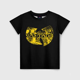 Детская футболка 3D с принтом Wu-Tang Clan. в Ухте, 100% гипоаллергенный полиэфир | прямой крой, круглый вырез горловины, длина до линии бедер, чуть спущенное плечо, ткань немного тянется | genius gza | method man | razor rza | wu tang | wu tang clan | ву танг клан | гангста рэп | гангстеры | девяти человек | музыка | хип хоп