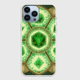 Чехол для iPhone 13 Pro Max с принтом DnD Dices   Clever в Ухте,  |  | dices lavander | dnd | dungeonse dragons | днд | игра | кубик | лаванда