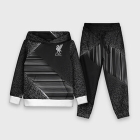 Детский костюм 3D (с толстовкой) с принтом LIVERPOOL F.C. | ЛИВЕРПУЛЬ в Ухте,  |  | anfield | carlsberg | champions league | doelpunt | espn | league | lfc | liverpool | liverpool fc | madrid | melwood | mo salah | owen | premier | voetbal | vливерпуль | ziggo | британский | джеррард | клуб | ливерпуль | футбол | футбольный