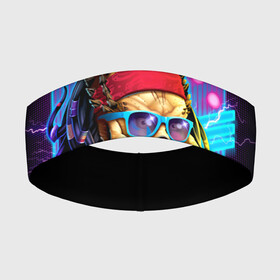 Повязка на голову 3D с принтом PREDATOR в Ухте,  |  | aliens | avp | black | cinema | predator | кино | фильм хищник | фильмы | хищник | чёрный | чужой