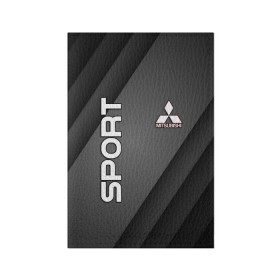 Обложка для паспорта матовая кожа MITSUBISH SPORT: в Ухте, натуральная матовая кожа | размер 19,3 х 13,7 см; прозрачные пластиковые крепления | mitsubishi | sport | авто | автомобиль | лого | логотип | митсубиси | митсубиши | спорт | текстура
