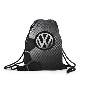 Рюкзак-мешок 3D с принтом VOLKSWAGEN в Ухте, 100% полиэстер | плотность ткани — 200 г/м2, размер — 35 х 45 см; лямки — толстые шнурки, застежка на шнуровке, без карманов и подкладки | amg | auto | bmw | honda | jdm | mercedes | nissan | porsche | racing | sport | toyota | автомобил | автомобильные | киа | лексус | марка | машины | митсубиси | ниссан | порше | спорт | субару | тесла | тойота | хонда