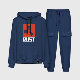 Женский костюм хлопок (с толстовкой) с принтом RUST в Ухте,  |  | dayz | facepunch | rust | state of decay | survival | the forest | this war of mine | выживалка rust | раст
