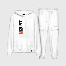 Женский костюм хлопок (с толстовкой) с принтом RUST в Ухте,  |  | dayz | facepunch | rust | state of decay | survival | the forest | this war of mine | выживалка rust | раст