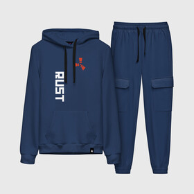 Женский костюм хлопок (с толстовкой) с принтом RUST в Ухте,  |  | dayz | facepunch | rust | state of decay | survival | the forest | this war of mine | выживалка rust | раст