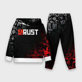 Детский костюм 3D (с толстовкой) с принтом RUST в Ухте,  |  | dayz | facepunch | rust | state of decay | survival | the forest | this war of mine | выживалка rust | раст