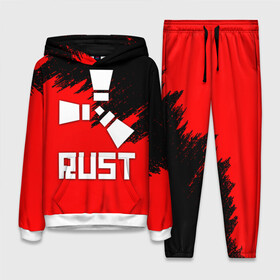 Женский костюм 3D (с толстовкой) с принтом RUST в Ухте,  |  | dayz | facepunch | rust | state of decay | survival | the forest | this war of mine | выживалка rust | раст