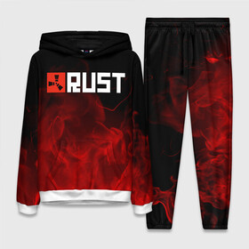 Женский костюм 3D (с толстовкой) с принтом RUST в Ухте,  |  | dayz | facepunch | rust | state of decay | survival | the forest | this war of mine | выживалка rust | раст