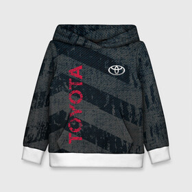 Детская толстовка 3D с принтом TOYOTA в Ухте, 100% полиэстер | двухслойный капюшон со шнурком для регулировки, мягкие манжеты на рукавах и по низу толстовки, спереди карман-кенгуру с мягким внутренним слоем | 2020 | alphard | auto | camry | corolla | highlander | hilux | land cruiser 200 | prado | rav4 | sport | supra | toyota | tundra | авто | автомобиль | автомобильные | альфард | бренд | камри | марка | машины | спорт | тойота