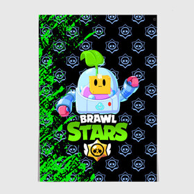 Постер BRAWL STARS SPROUT.: в Ухте, 100% бумага
 | бумага, плотность 150 мг. Матовая, но за счет высокого коэффициента гладкости имеет небольшой блеск и дает на свету блики, но в отличии от глянцевой бумаги не покрыта лаком | 8 bit | brawl stars | brawl stars sprout | crow | leon shark | max | mr.p | sally leon | shark | sprout | tara | werewolf leon | берли | бравл старс | ворон | макс | оборотень | спроут | тара