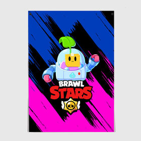 Постер BRAWL STARS SPROUT.: в Ухте, 100% бумага
 | бумага, плотность 150 мг. Матовая, но за счет высокого коэффициента гладкости имеет небольшой блеск и дает на свету блики, но в отличии от глянцевой бумаги не покрыта лаком | 8 bit | brawl stars | brawl stars sprout | crow | leon shark | max | mr.p | sally leon | shark | sprout | tara | werewolf leon | берли | бравл старс | ворон | макс | оборотень | спроут | тара