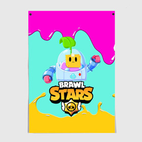 Постер BRAWL STARS SPROUT.: в Ухте, 100% бумага
 | бумага, плотность 150 мг. Матовая, но за счет высокого коэффициента гладкости имеет небольшой блеск и дает на свету блики, но в отличии от глянцевой бумаги не покрыта лаком | 8 bit | brawl stars | brawl stars sprout | crow | leon shark | max | mr.p | sally leon | shark | sprout | tara | werewolf leon | берли | бравл старс | ворон | макс | оборотень | спроут | тара
