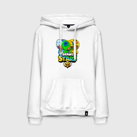 Мужская толстовка хлопок с принтом Brawl Stars Leon Trio в Ухте, френч-терри, мягкий теплый начес внутри (100% хлопок) | карман-кенгуру, эластичные манжеты и нижняя кромка, капюшон с подкладом и шнурком | 3 леона | brawl stars | brawl stars leon | leon | leon green | leon sally | leon shark | бравл старс | леон | леон акула | леон огонь | леон салли | леон старс | леоны