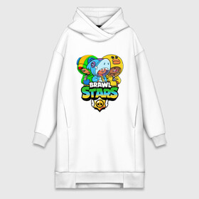 Платье-худи хлопок с принтом Brawl Stars Leon Trio в Ухте,  |  | 3 леона | brawl stars | brawl stars leon | leon | leon green | leon sally | leon shark | бравл старс | леон | леон акула | леон огонь | леон салли | леон старс | леоны