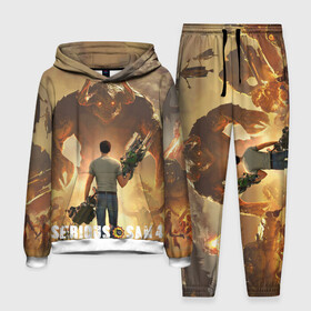 Мужской костюм 3D (с толстовкой) с принтом Serious Sam 4 в Ухте,  |  | Тематика изображения на принте: croteam | devolver | digital | games | planet | sam | serious | игры | крутой | планета | сэм