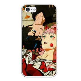 Чехол для iPhone 5/5S матовый МИЛЫЙ ВО ФРАНКСЕ: в Ухте, Силикон | Область печати: задняя сторона чехла, без боковых панелей | 02 | anime | darling in the franxx | hiro | manga | zero two | аниме | любимый во франксе | манга | милый во франксе | ноль два | хиро