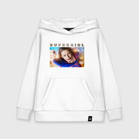 Детская толстовка хлопок Supergirl: в Ухте, 100% хлопок | Круглый горловой вырез, эластичные манжеты, пояс, капюшен | kara danvers | supergirl | vdzabma | кара дэнверс | супергерл
