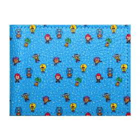 Обложка для студенческого билета с принтом Brawl Stars в Ухте, натуральная кожа | Размер: 11*8 см; Печать на всей внешней стороне | bo | brawl | brock | bull | colt | dynamike | elprimo | jessie | leon | moba | nita | shelly | stars | бо | брок | булл | джесси | динамайк | кольт | леон | нита | шелли | эльпримо