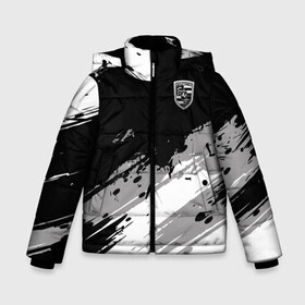 Зимняя куртка для мальчиков 3D с принтом Porsche в Ухте, ткань верха — 100% полиэстер; подклад — 100% полиэстер, утеплитель — 100% полиэстер | длина ниже бедра, удлиненная спинка, воротник стойка и отстегивающийся капюшон. Есть боковые карманы с листочкой на кнопках, утяжки по низу изделия и внутренний карман на молнии. 

Предусмотрены светоотражающий принт на спинке, радужный светоотражающий элемент на пуллере молнии и на резинке для утяжки | academeg | cayenne | doug demuro | lamborghini | porsche 911 | taycan | авто | академег | академик | обзор | порш | порше | тайкан | тест | тест драйв | турбо