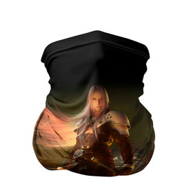 Бандана-труба 3D с принтом FINAL FANTASY VII: REMAKE. в Ухте, 100% полиэстер, ткань с особыми свойствами — Activecool | плотность 150‒180 г/м2; хорошо тянется, но сохраняет форму | ffvii | final fantasy | final fantasy vii remake | remake | игра | римейк | финал фэнтези 7 ремейк