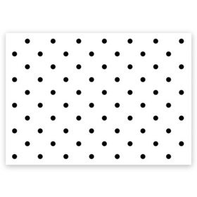 Поздравительная открытка с принтом горошек  в Ухте, 100% бумага | плотность бумаги 280 г/м2, матовая, на обратной стороне линовка и место для марки
 | big picture | горошек | картинки | круги | популярные | прикольные | текстуры | тренды