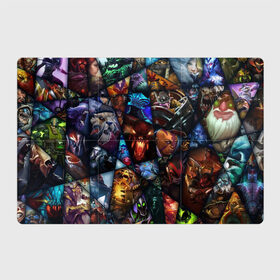 Магнитный плакат 3Х2 с принтом Герои Dota 2 в Ухте, Полимерный материал с магнитным слоем | 6 деталей размером 9*9 см | cs go | dota 2 | lina | navi | puck | razor | shadow fiend | steam | video games | virtus pro | видео игры | демоны | дота 2 | киберспорт | молния | скелеты