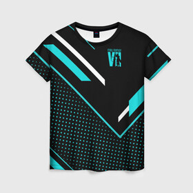 Женская футболка 3D с принтом Final Fantasy в Ухте, 100% полиэфир ( синтетическое хлопкоподобное полотно) | прямой крой, круглый вырез горловины, длина до линии бедер | 7 remake | fantasy | ff7 | final | ps4 | red | shinra | square enix | vii remake | vii ремейк | айрис | последняя | ред | файнал | фантазия | фф7 | шинра