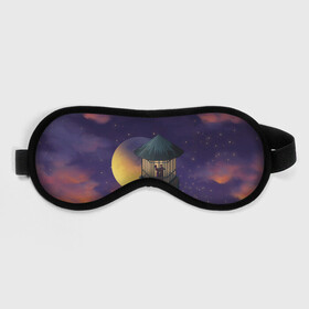 Маска для сна 3D с принтом To the Moon 3D в Ухте, внешний слой — 100% полиэфир, внутренний слой — 100% хлопок, между ними — поролон |  | lighthouse | moon | night | pair | silhouettes | stars | to the moon | звёзды | луна | маяк | ночь | пара | силуэты