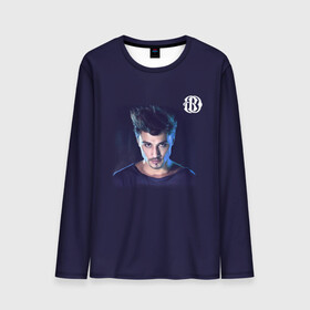 Мужской лонгслив 3D Дима Билан: в Ухте, 100% полиэстер | длинные рукава, круглый вырез горловины, полуприлегающий силуэт | актер | билан | дима | певец