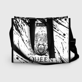 Сумка-шоппер 3D QUEEN: в Ухте, 100% полиэстер | застегивается на металлическую кнопку; внутренний карман застегивается на молнию. Стенки укреплены специальным мягким материалом, чтобы защитить содержимое от несильных ударов
 | queen | британская рок группа | квин | куин | кьюин | мистер робот | музыка | рами малек | рок | рок музыка | фредди меркьюри