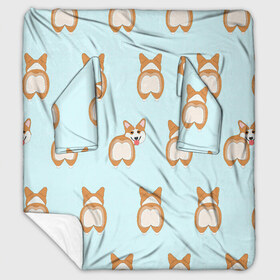 Плед с рукавами Корги: в Ухте, 100% полиэстер | Закругленные углы, все края обработаны. Ткань не мнется и не растягивается. Размер 170*145 | бабочка | корги | милый корги | рыжий