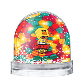 Снежный шар BRAWL STARS:LEON SALLY: в Ухте, Пластик | Изображение внутри шара печатается на глянцевой фотобумаге с двух сторон |