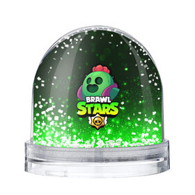 Снежный шар Brawl Stars SPIKE: в Ухте, Пластик | Изображение внутри шара печатается на глянцевой фотобумаге с двух сторон | 8 bit | 8 бит | bibi | brawl | brawl stars | crow | leon | spike | sprout | stars | бравл | бравл старс | браво старс | игра | компьютерная | кров | леон | онлайн | старс