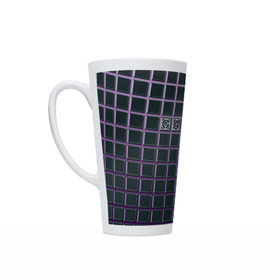 Кружка Латте с принтом [B]Gamer в Ухте, Белая керамика | Объем 480 мл; Высота 150 мм; Диаметр 90 мм | Тематика изображения на принте: art | b | box | gamer | gradient | kiber | new style | player | rest | sport | squares | textures | tourist | градиент | игрок | квадраты | стиль | текстуры | фон