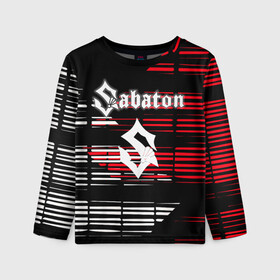 Детский лонгслив 3D с принтом  SABATON в Ухте, 100% полиэстер | длинные рукава, круглый вырез горловины, полуприлегающий силуэт
 | sabaton | даниель муллбак | йоаким броден | крис рёланд | оскар монтелиус | пэр сундстрём | рикард сунден | сабатон | тоббе энглунд | томми юханссон | ханнес ван дал