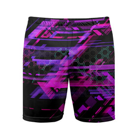 Мужские шорты спортивные с принтом Техно абстракция в Ухте,  |  | doodling | pattern | textures | tiles | абстрактное | абстрактные | арт | граффити | дудлинг | коллаж | краска | паттерн | паттерны | тайлы | текстуры | узор | узоры | фон