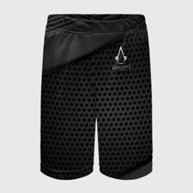 Детские спортивные шорты 3D с принтом Assassins Creed в Ухте,  100% полиэстер
 | пояс оформлен широкой мягкой резинкой, ткань тянется
 | action | adventure | анимус | асасин | ассасин | дезмонд | кредо | крестовый | майлс | наемник | стелс | тамплиер